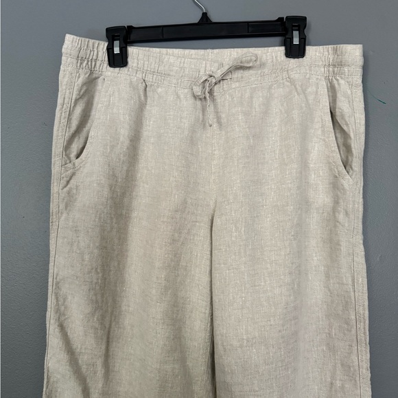 L.L. Bean Tan Joggers Sweatpants Relaxed Fit - Picture 3 of 7